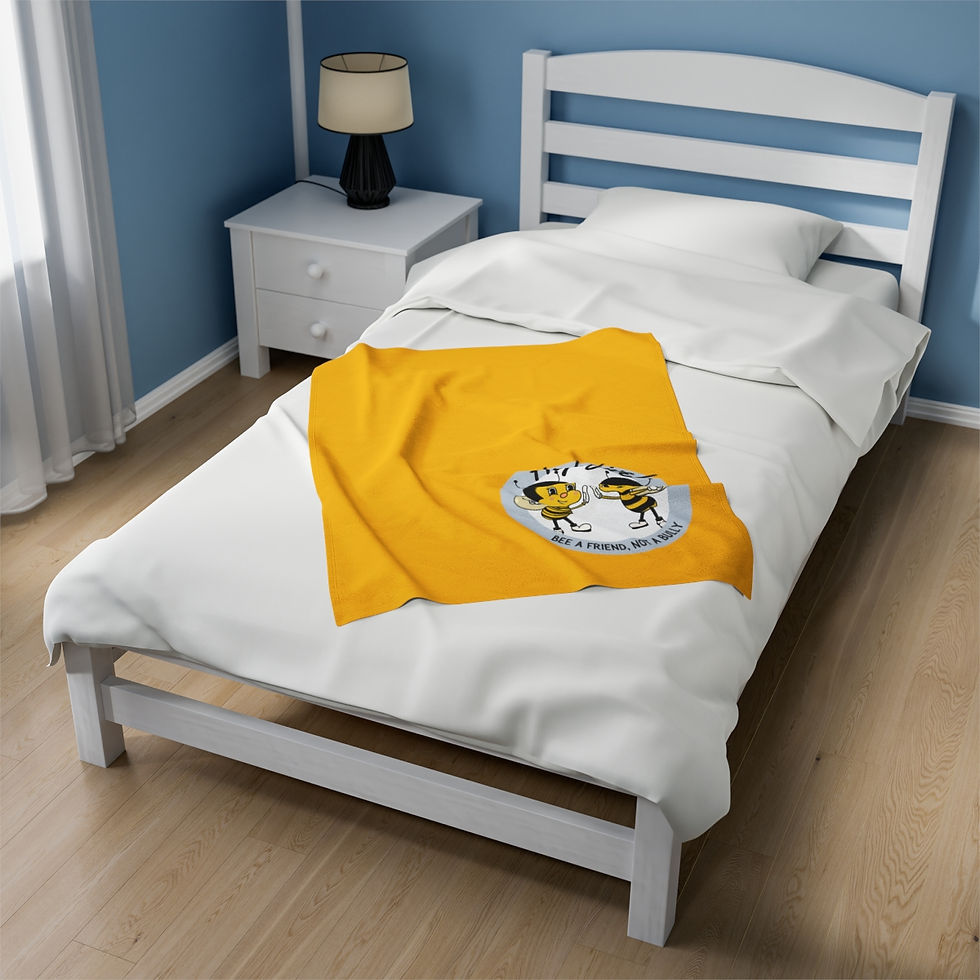 Thumbnail: StandUpBeeHeard - High Five Baby Blanket