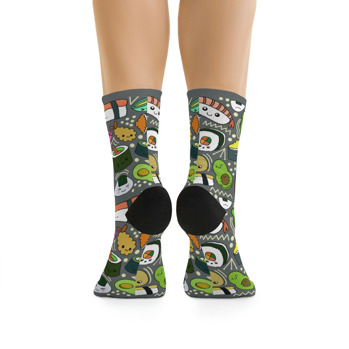 HoopDolphin Sushi Time Socks