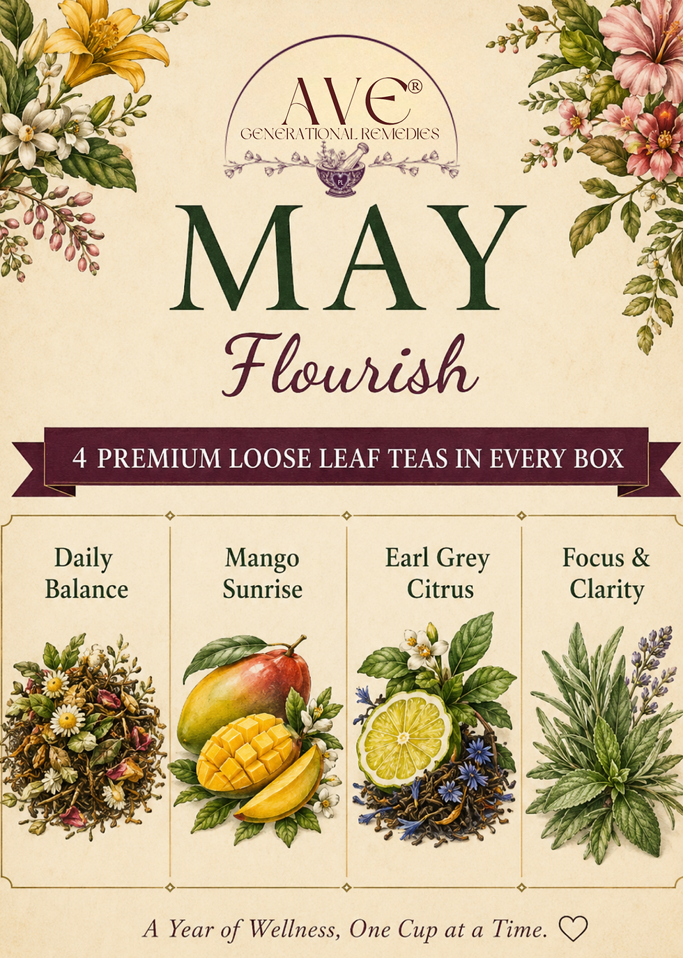 Thumbnail: AVE Generational Remedies Tea Subscription