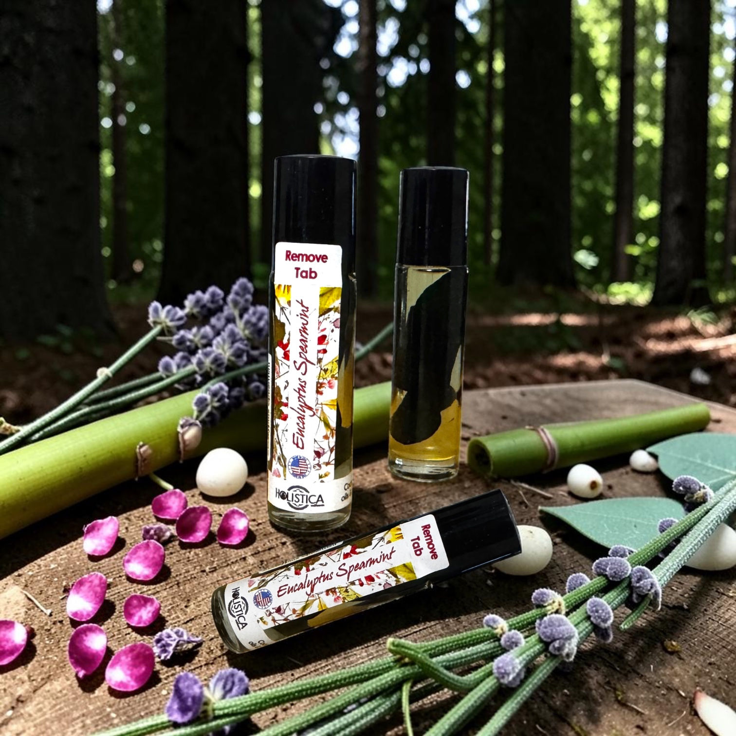 Eucalyptus Spearmint Essential Oil Roll-On | Holistica Wellness Co.