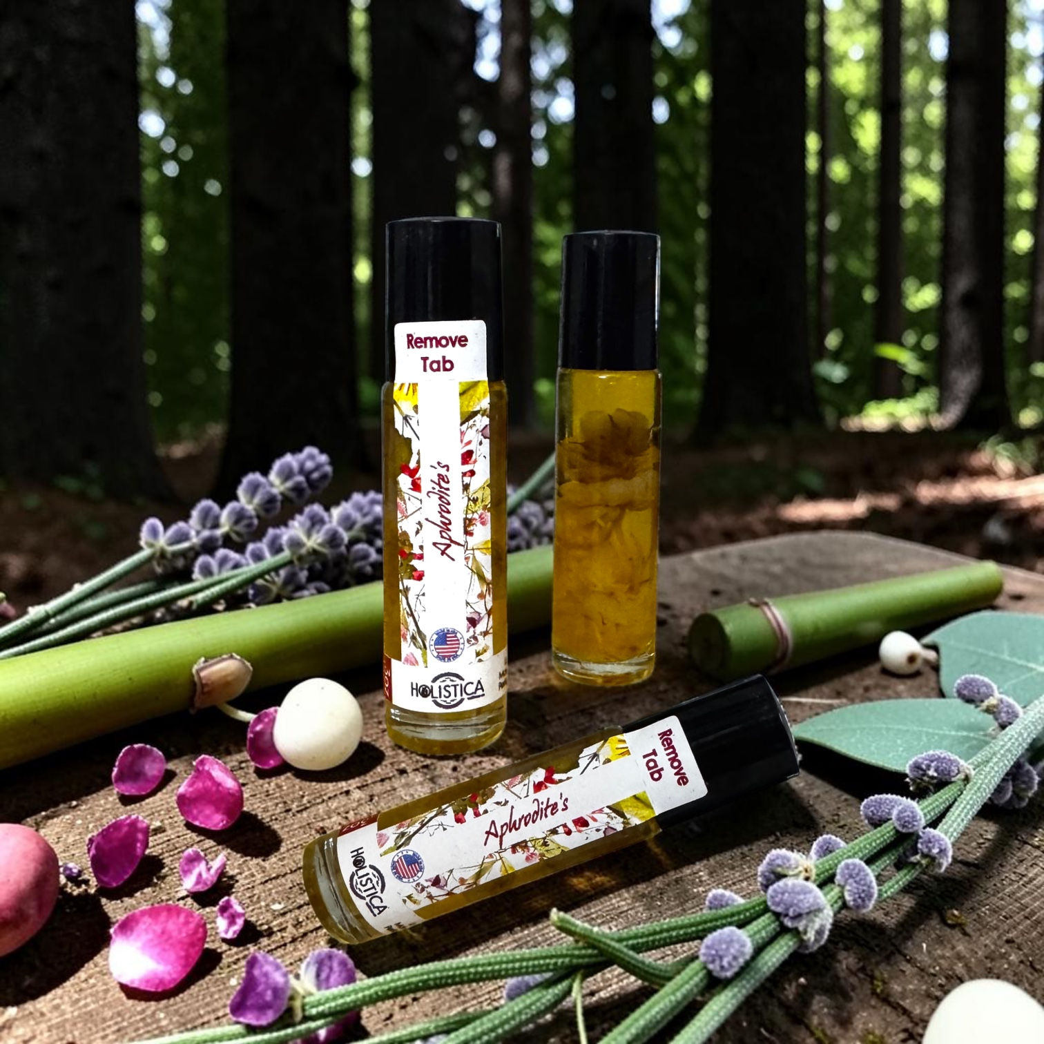 Ylang Ylang Lemongrass Essential Oil Roll-On | Holistica Wellness Co.