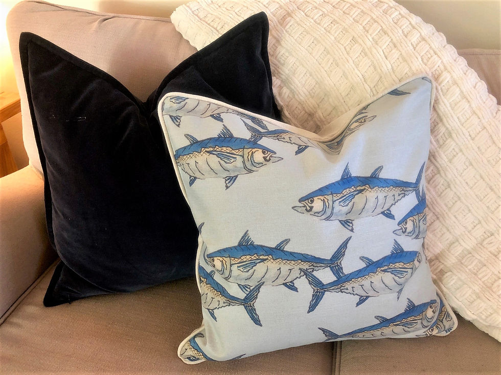 Thumbnail: THE BILLY || Repeat Tuna || 20x20 Pillow Cover