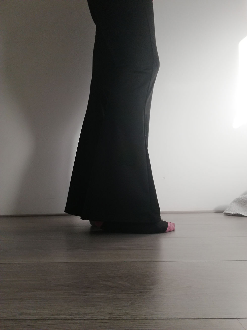 Thumbnail: Zwart flared pants