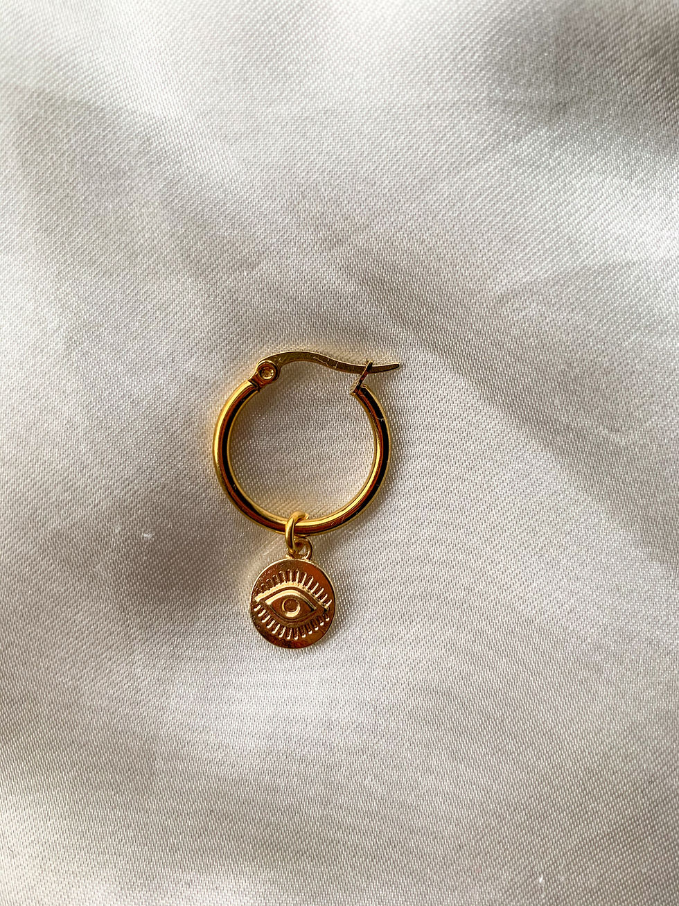 Thumbnail: Creolen hoops Lucky eye