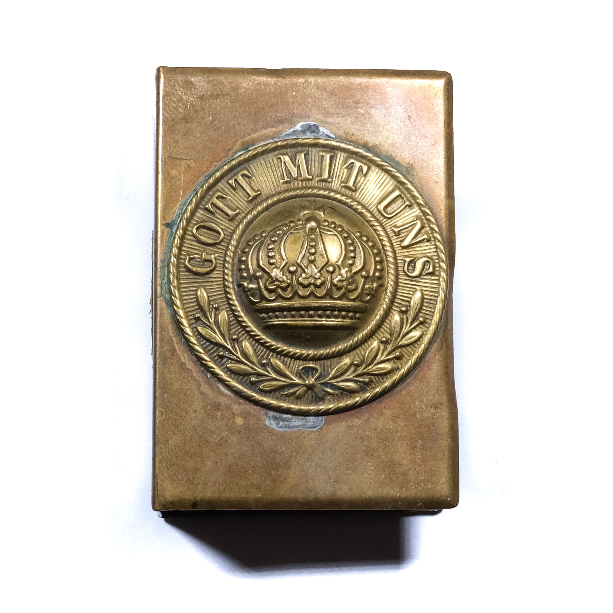 WWI German "Gott Mit Uns" Match Safe