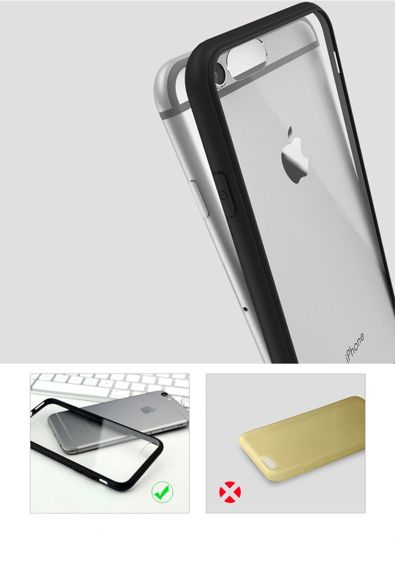 Thumbnail: IP0014 Ultra-thin Transparent Cover iPhone 6/6Plus