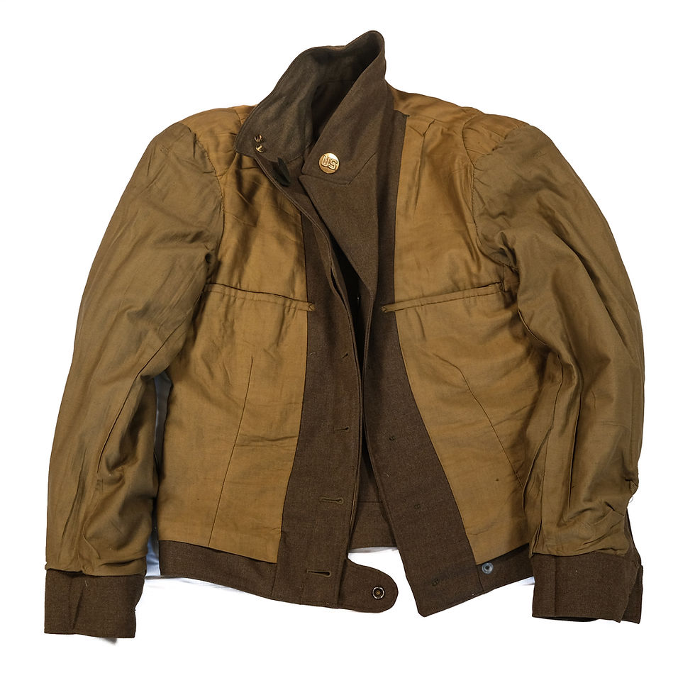 Thumbnail: US, WWII, Army ADSEC T/3 Ike Jacket (36L, Named)