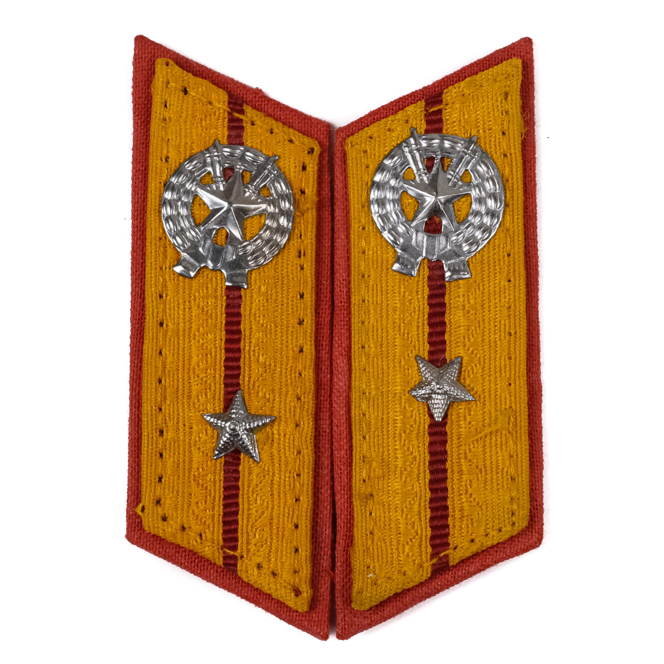 People's Army, Infantry Collar Tabs (2nd Lieutenant)