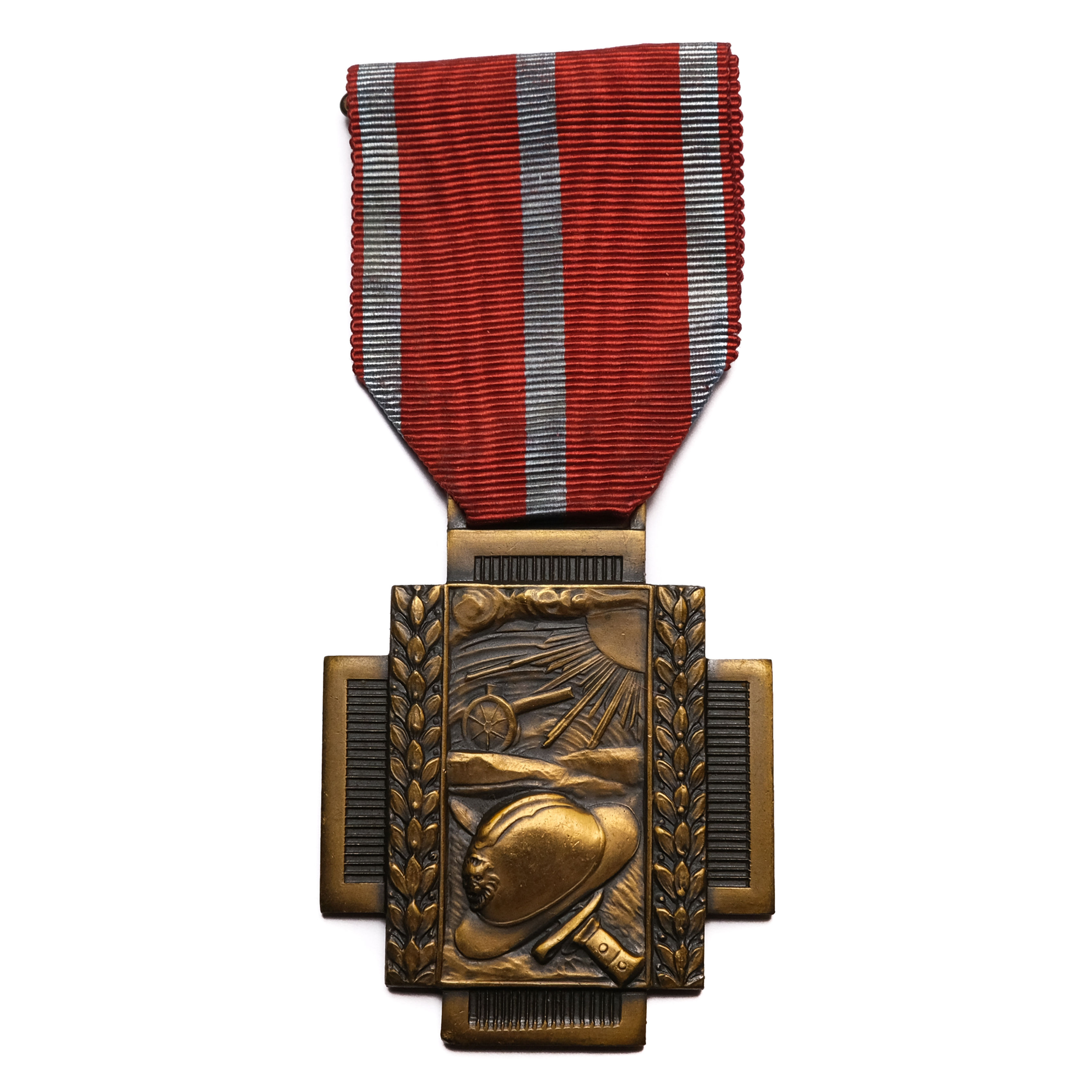 Belgium, WWI, Croix De Feu (Cross of Fire) 1914-1918