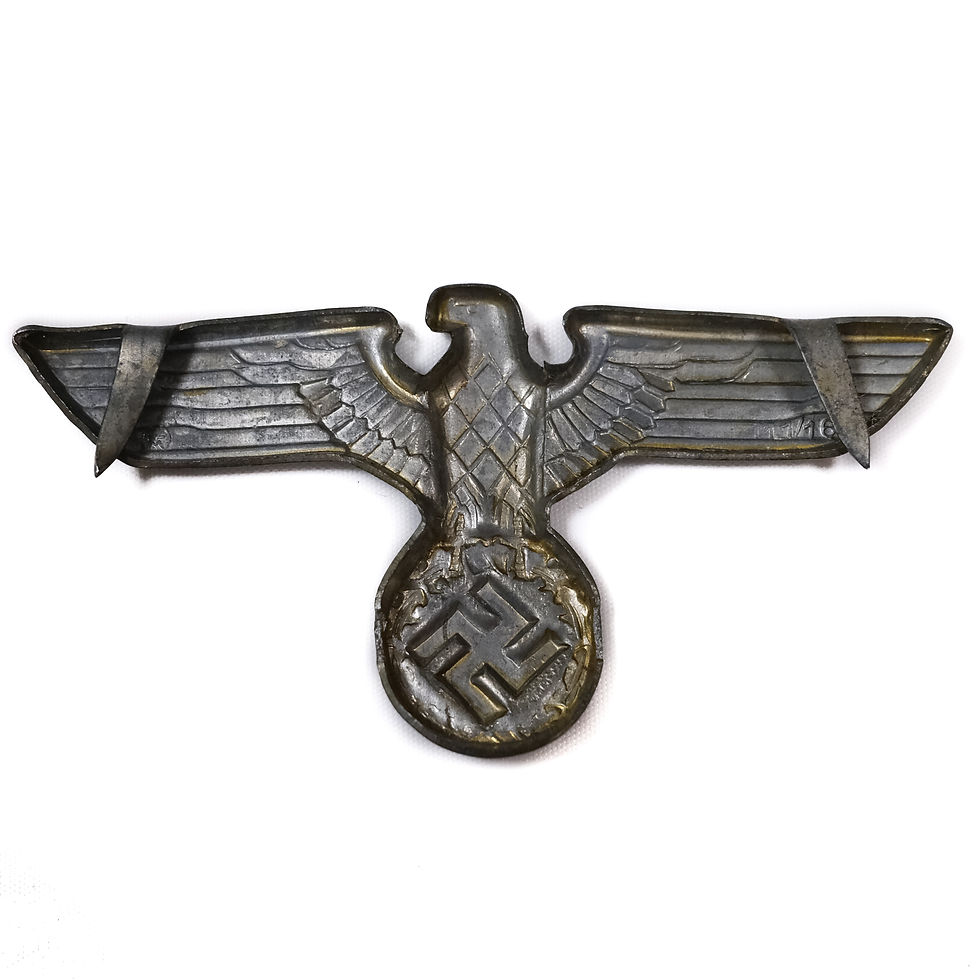 Thumbnail: WWII German NSDAP Political Visor Eagle (RZM 1/16)