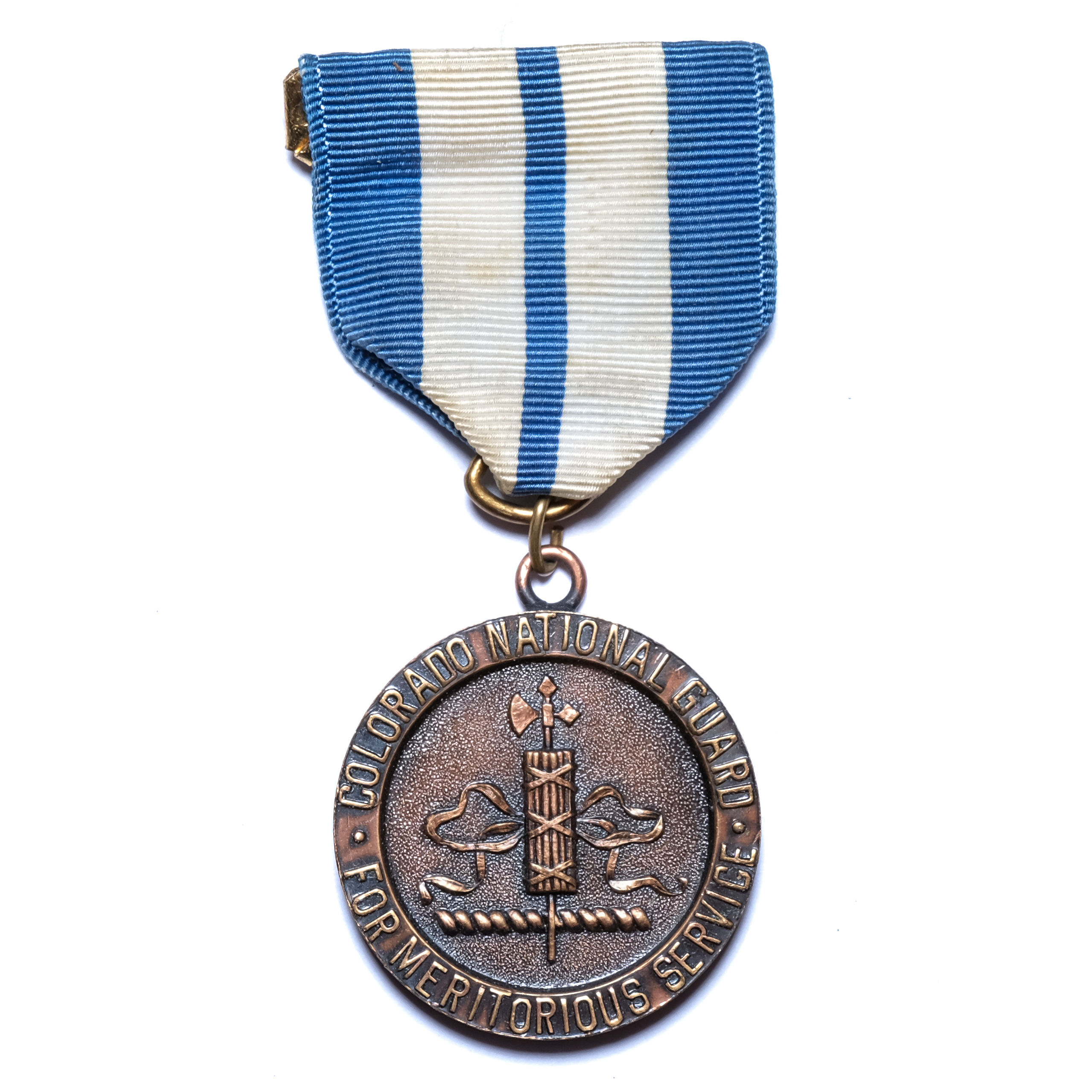 US, Colorado, National Guard Medal "For Meritorious Service" (Named)