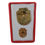 Thumbnail: Hungarian People's Republic "MÉH Tröszt Excellent Worker" Badge (Cased Set)
