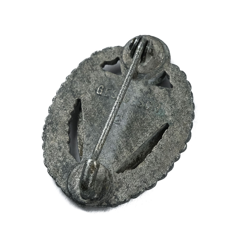 Thumbnail: WWII German NSRKB (Veterans Organization) 25 Year Membership Badge