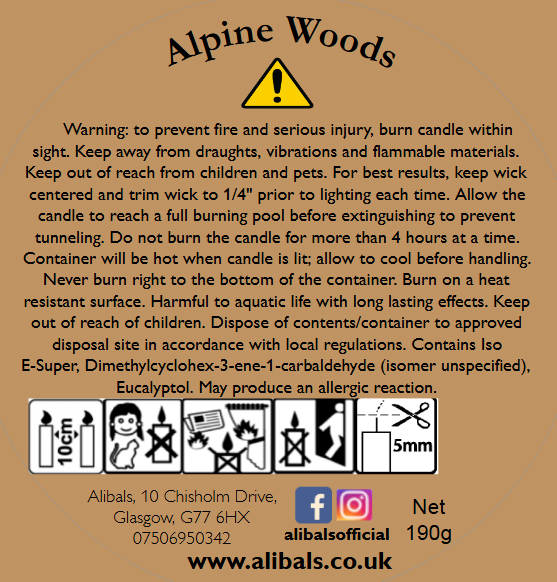 Thumbnail: CLP for Alpine Woods wax melts