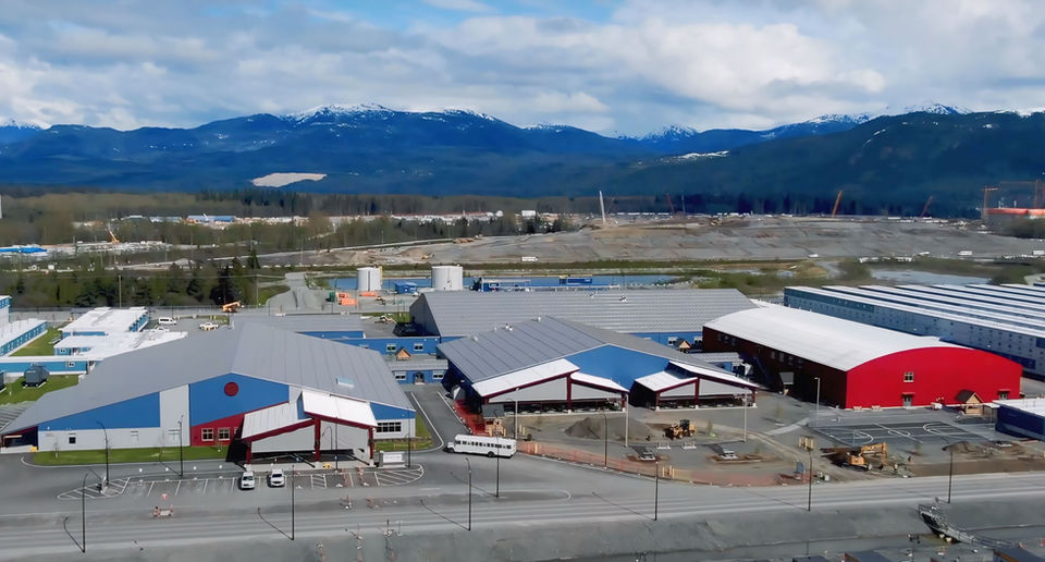 Bird Construction Co./LNG Canada Cedar Valley Lodge located in Kitimat, British Columbia, Canada
