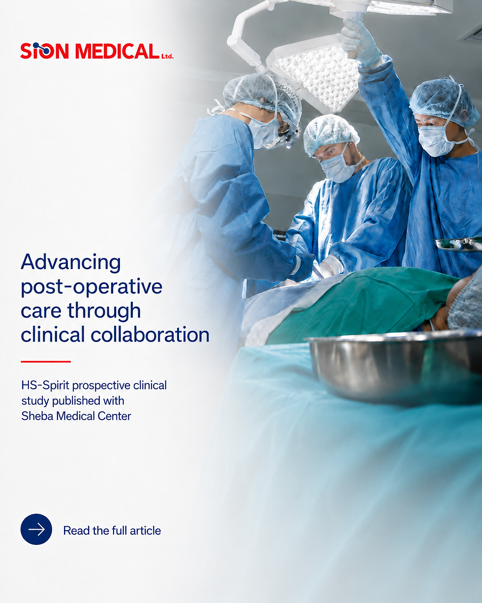 A Newly Published Study Evaluated HS-Spirit in Infection Prevention Following Cardiac Surgery