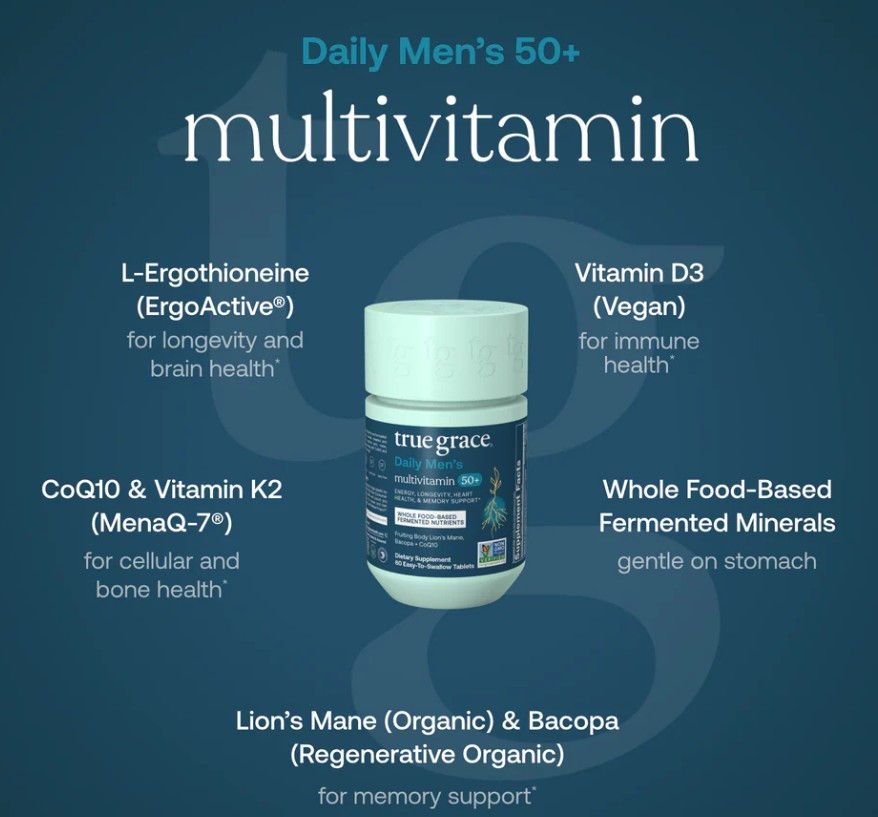 Thumbnail: True Graces Men's Daily Multi 50+