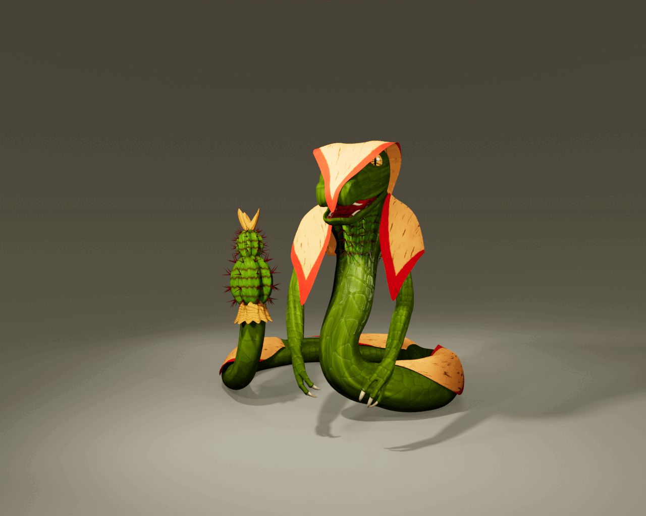 Budding Pyvercta turnaround