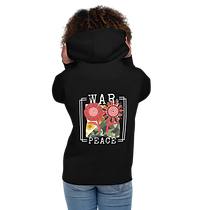 Unisex War and Peace eco hoodie