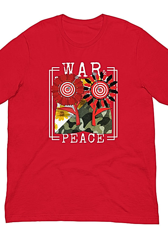 Unisex War and Peace T-shirt