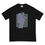 縮圖：Black t-shirt front print