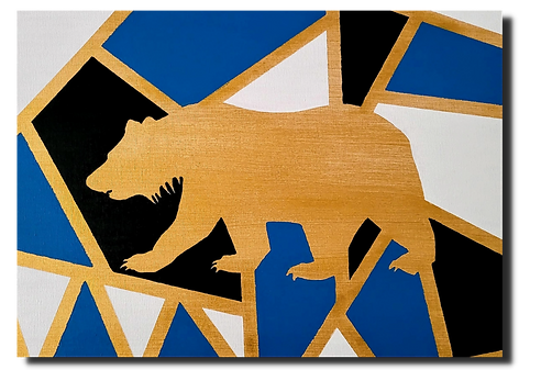 Colorful California LG canvas painting