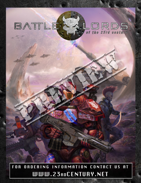 Battlelords of the 23rd Century, FREE PREVIEW (PDF)