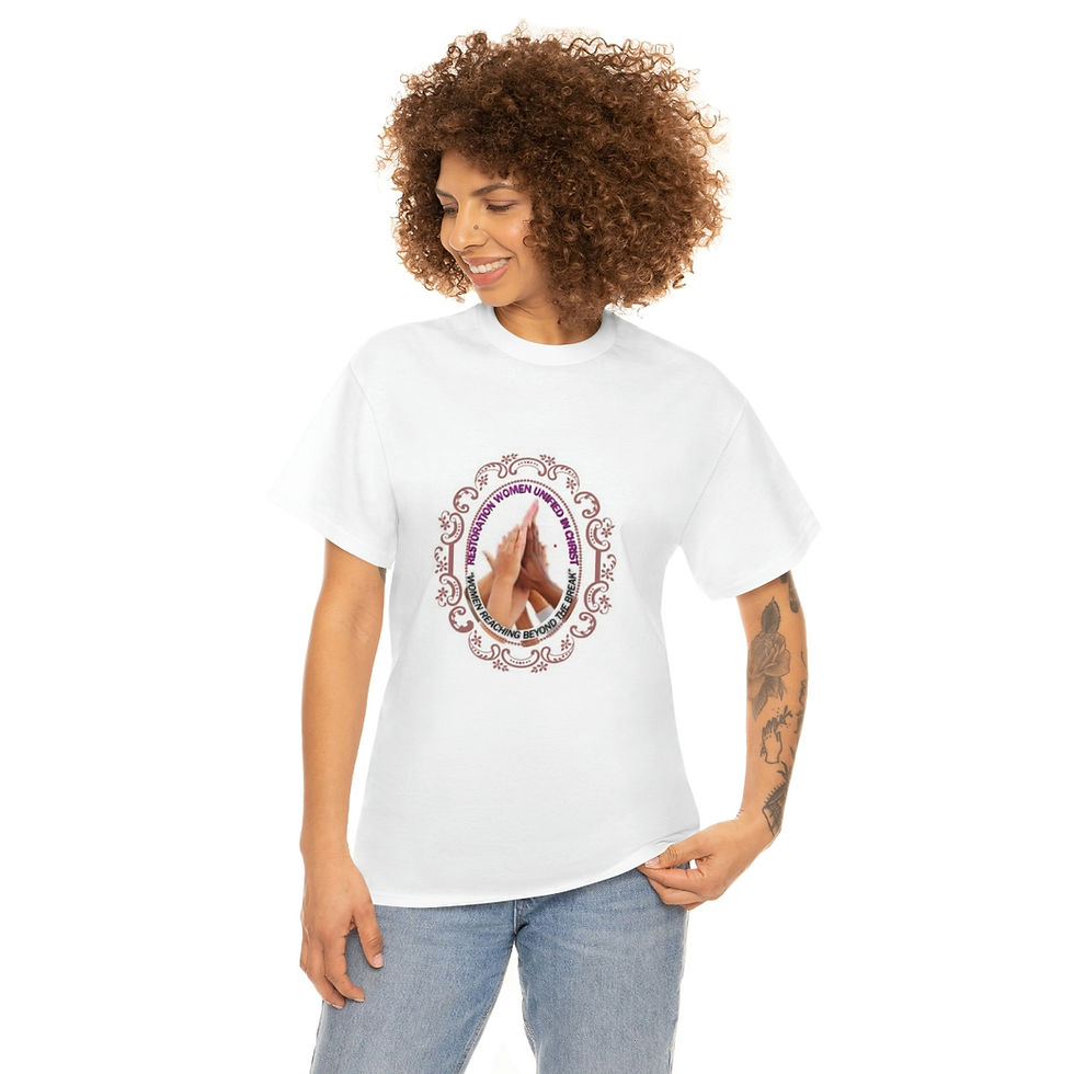 Thumbnail: Womens Retreat cotton tee shirt made by Restoration Worship Center
