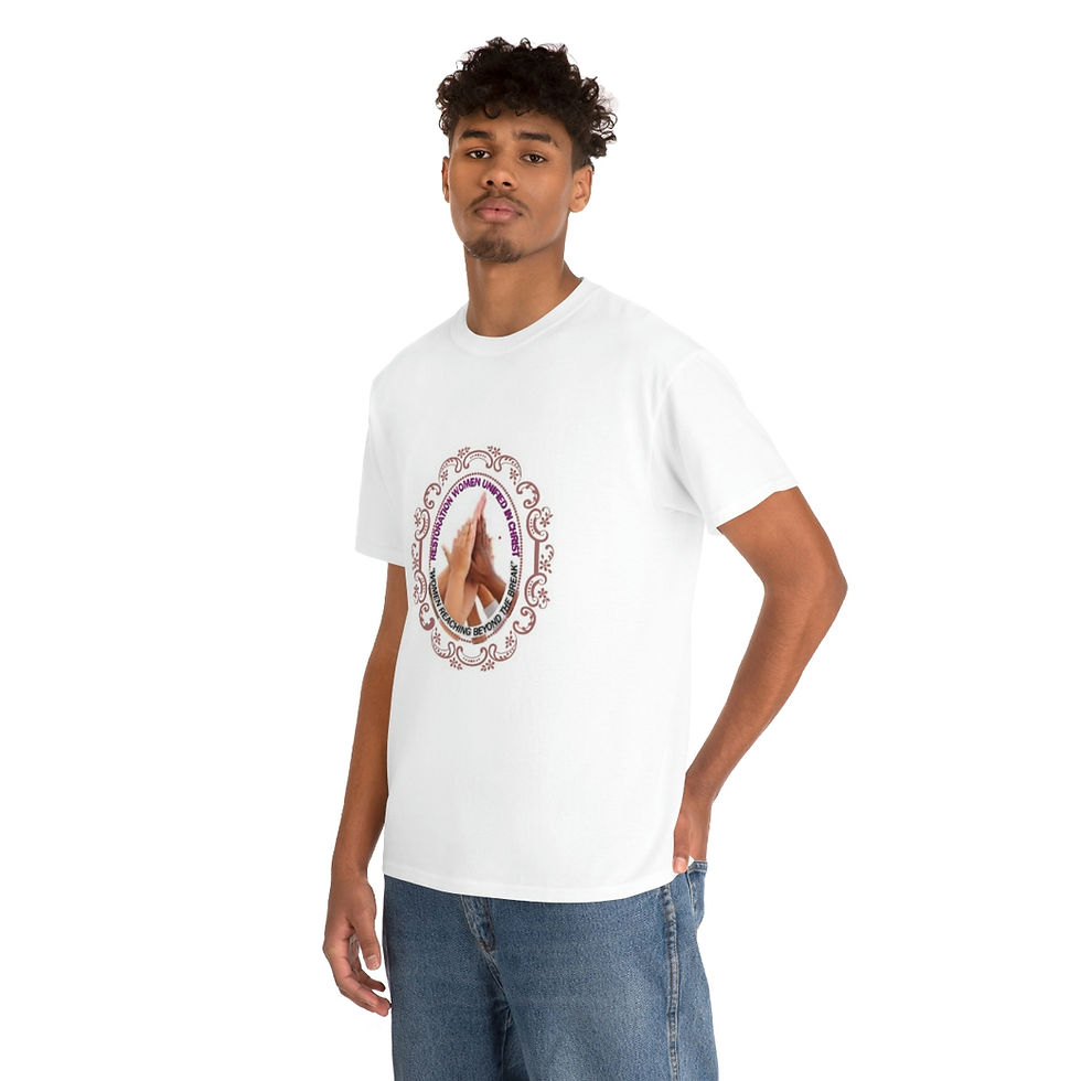 Thumbnail: Womens Retreat cotton tee shirt made by Restoration Worship Center
