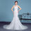 Thumbnail: 2021 Fashion Bride Wedding Dress Mermaid Lace Sleeveless