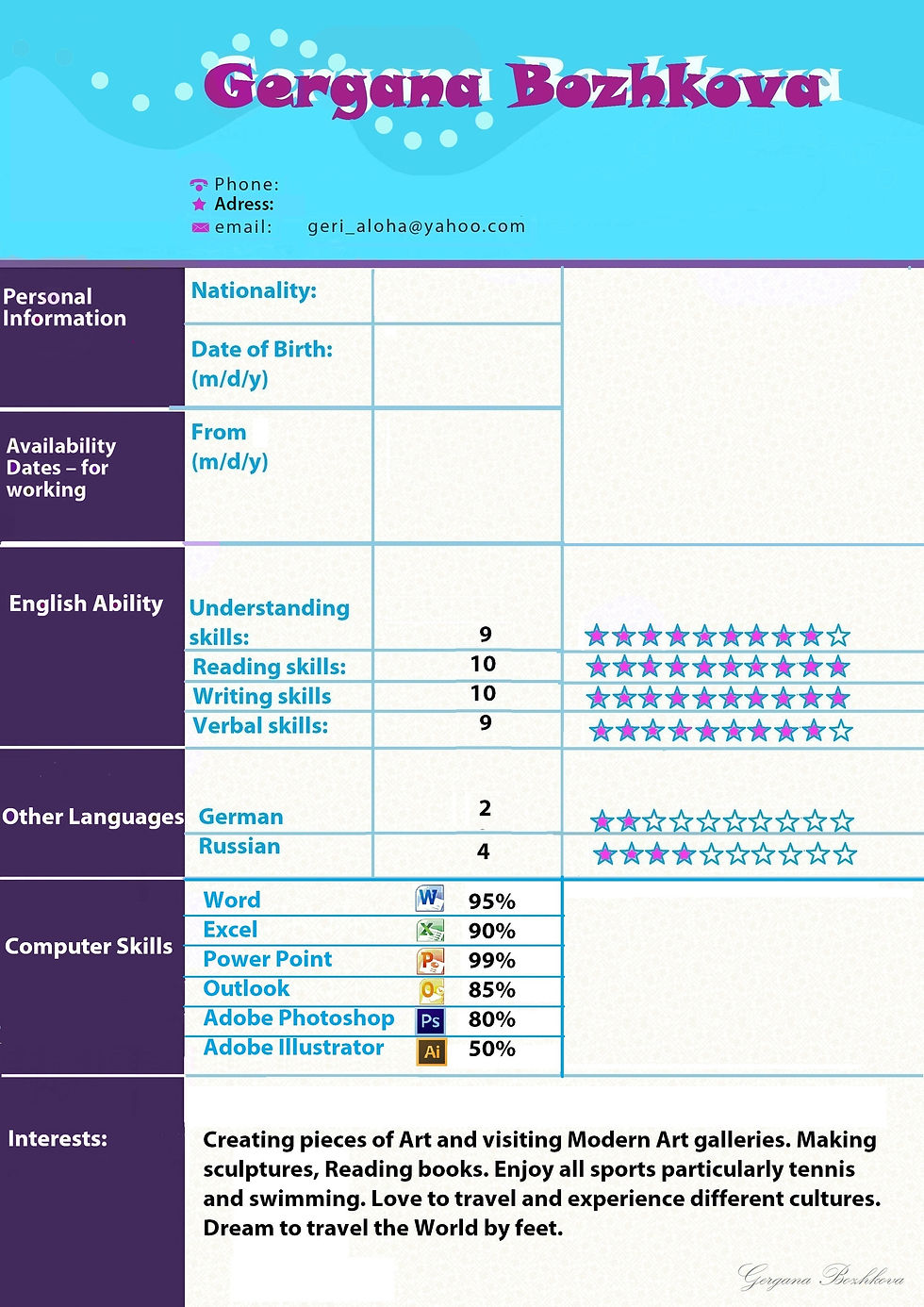 Cv-1st page -EN