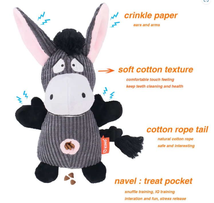Thumbnail: SnuggleBuddy Treat Friends - Donkey & Zebra