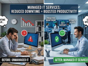 How Managed IT Services Can Reduce Downtime and Boost Productivity