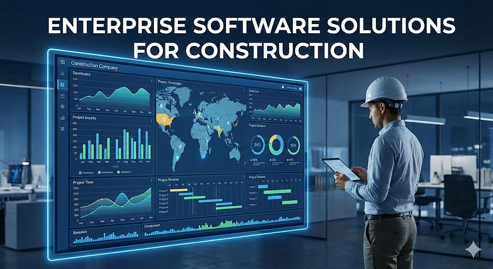 Enterprise Software Solutions for Construction Companies