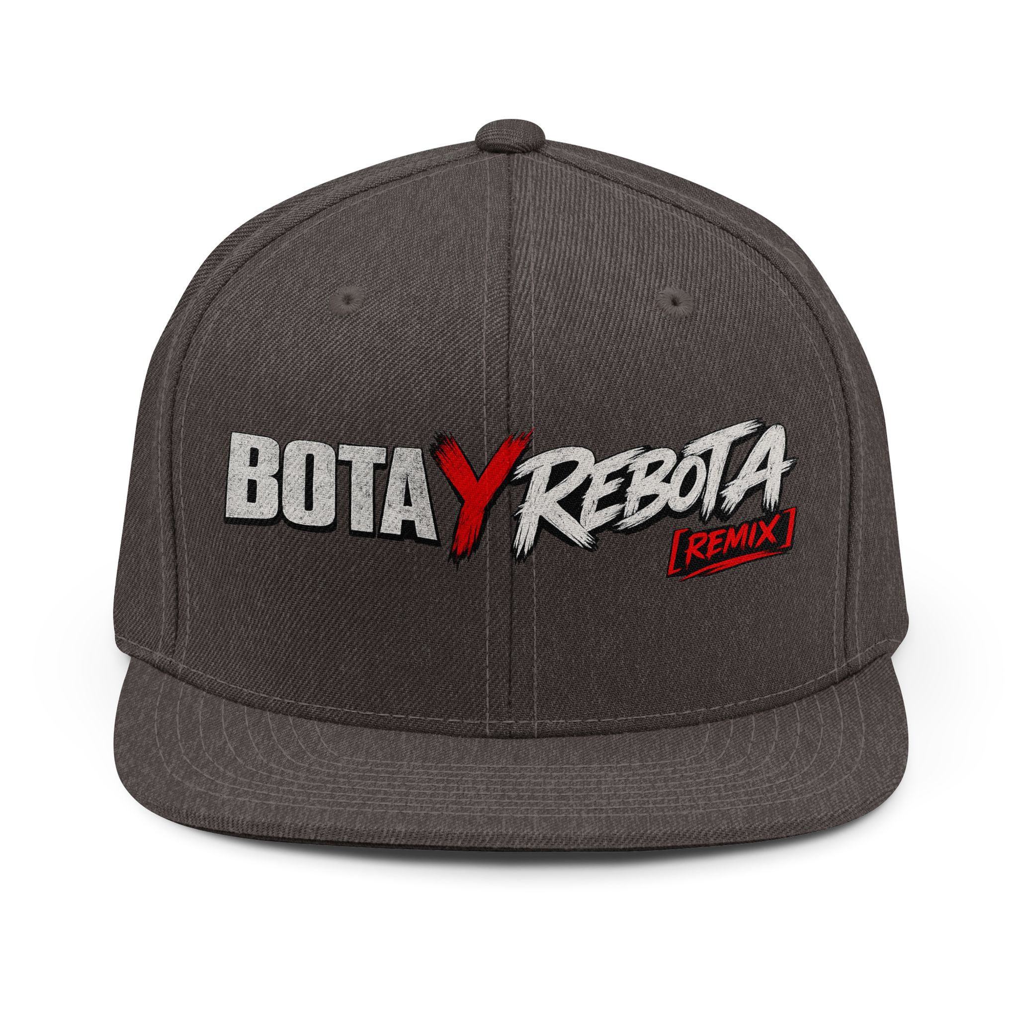 Snapback Hat — 'Bota Y Rebota (Remix)' Embroidered Streetwear Cap