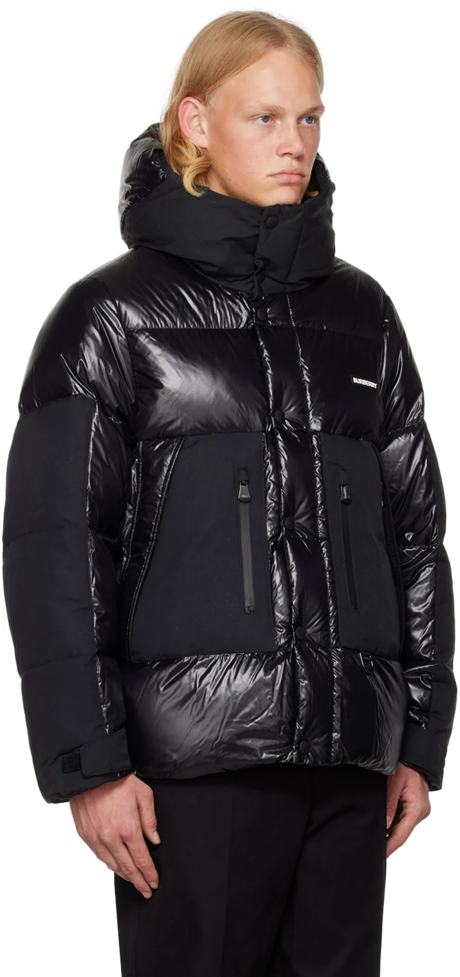 Burberry black 2025 down jacket