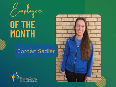 November '22 Employee of the Month: Jordan Sadler