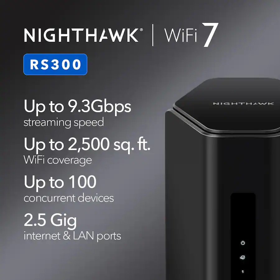 NETGEAR Nighthawk BE9300 performance graphic