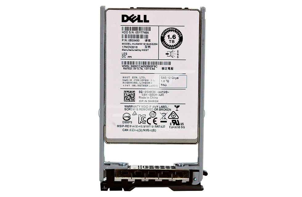 Thumbnail: Dell 5HR3X 1.6TB 12Gbps 2.5" SAS SSD Solid State Drive
