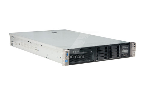 HPE DL380p G8 2.5GHz 6C CPU 48GB RAM (1)x 600GB 10K SAS (2) 750