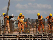 Equipe construção civil