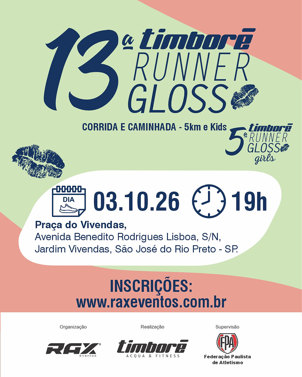 13ª Timboré Runner Gloss