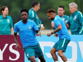 Treino da Seleção Brasileira