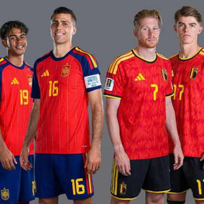 Espanha e Bélgica