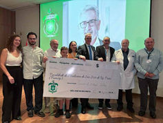 Cheque simbólico para Famerp