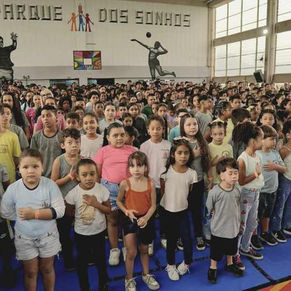 Alunos das escolas municipais