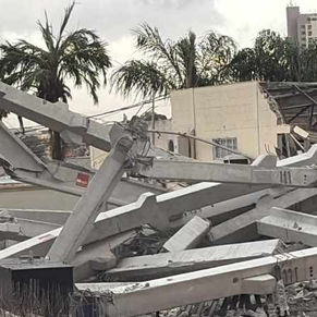 Destroços Hospital Materno-Infantill em Votuporanga