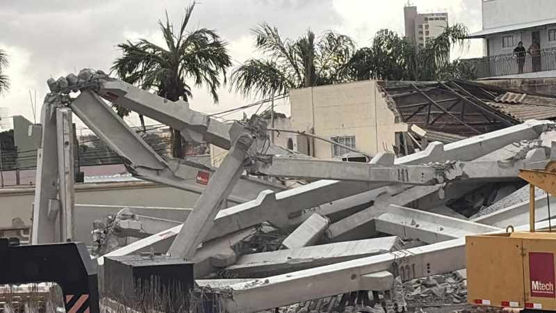Destroços Hospital Materno-Infantill em Votuporanga