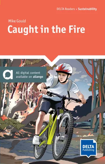 Cover of Mike Gould's novel 'Caught in the Fire'