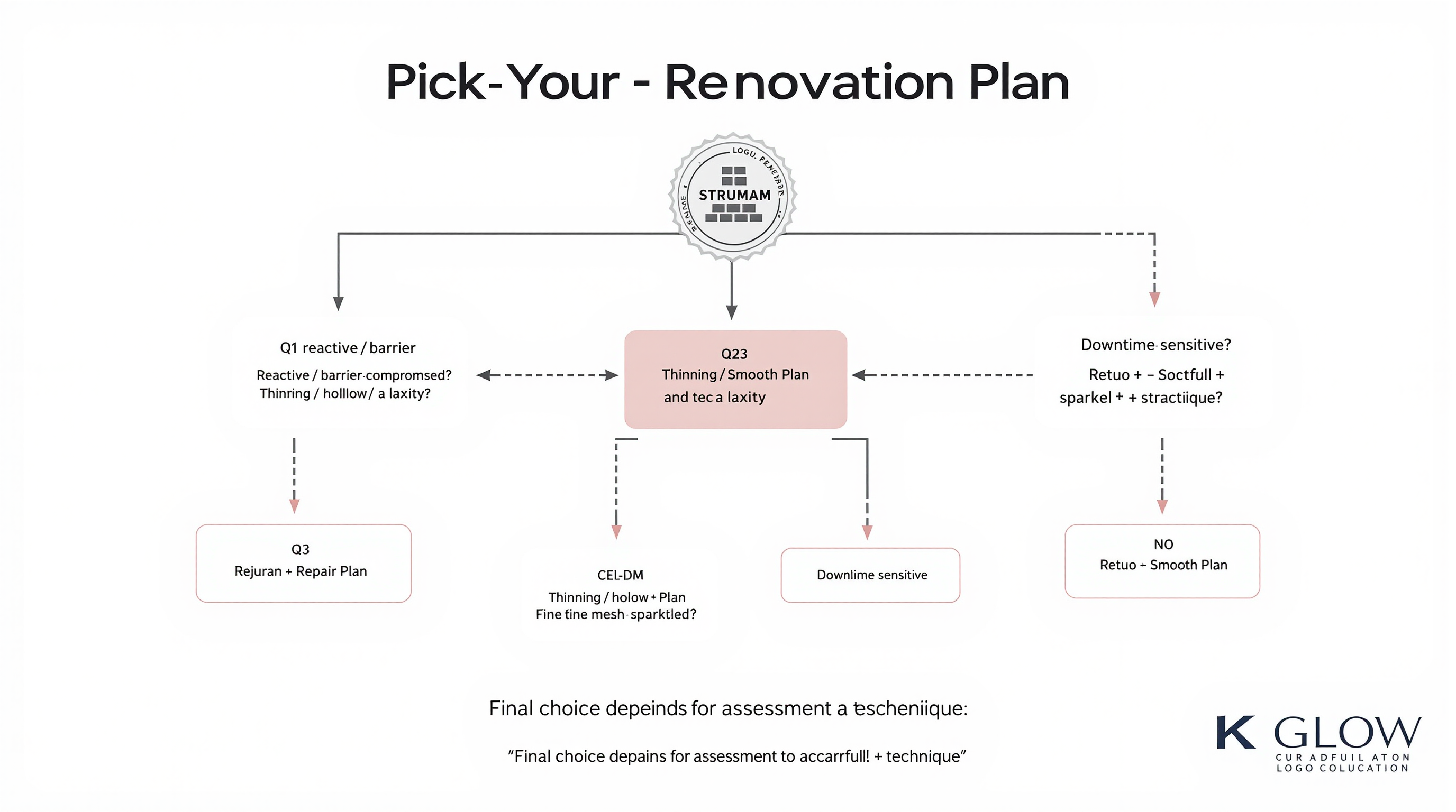 Infographic: Decision tree — pick your renovation plan